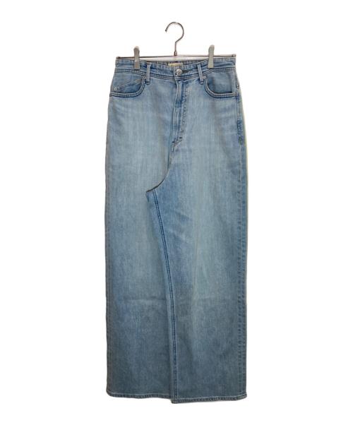 YANUK（ヤヌーク）YANUK (ヤヌーク) JOAN ルーズストレートジーンズ ブルー サイズ:SIZE 27の古着・服飾アイテム