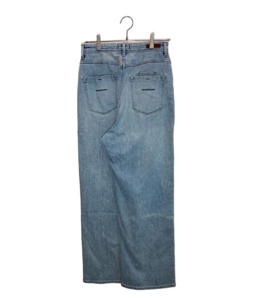 YANUK（ヤヌーク）YANUK (ヤヌーク) JOAN ルーズストレートジーンズ ブルー サイズ:SIZE 27の古着・服飾アイテム