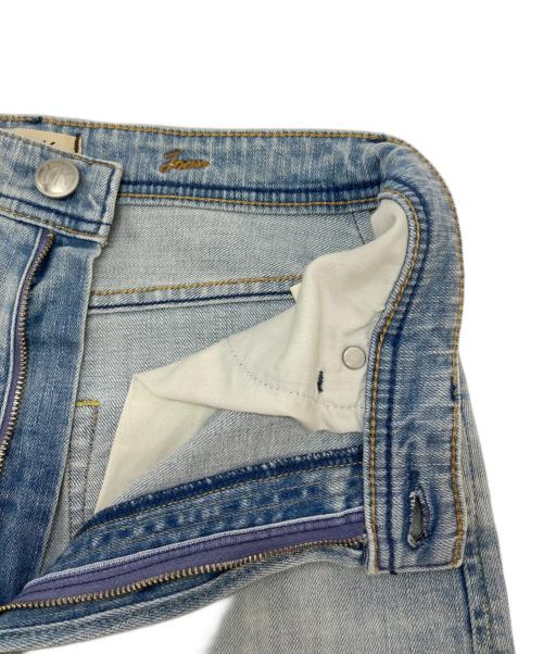 YANUK（ヤヌーク）YANUK (ヤヌーク) JOAN ルーズストレートジーンズ ブルー サイズ:SIZE 27の古着・服飾アイテム