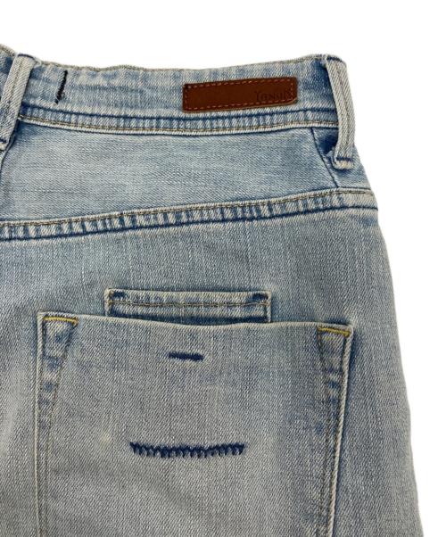 YANUK（ヤヌーク）YANUK (ヤヌーク) JOAN ルーズストレートジーンズ ブルー サイズ:SIZE 27の古着・服飾アイテム