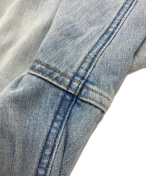 YANUK（ヤヌーク）YANUK (ヤヌーク) JOAN ルーズストレートジーンズ ブルー サイズ:SIZE 27の古着・服飾アイテム