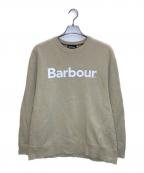 Barbourバブアー）の古着「Basic sweat crew neck」｜ベージュ