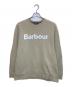 Barbour（バブアー）の古着「Basic sweat crew neck」｜ベージュ