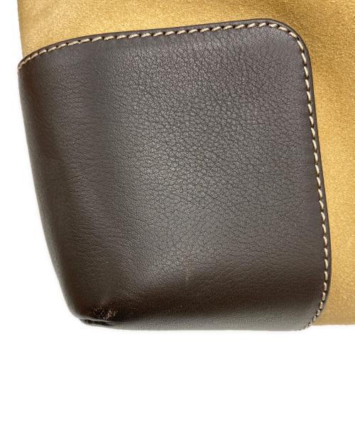LOEWE（ロエベ）LOEWE (ロエベ) アナグラムワンショルダーバッグ ベージュ×ブラウン サイズ:-の古着・服飾アイテム