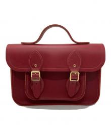 THE CAMBRIDGE SATCHEL Co.（ケンブリッジサッチェル）の古着「2WAYバッグ」｜レッド