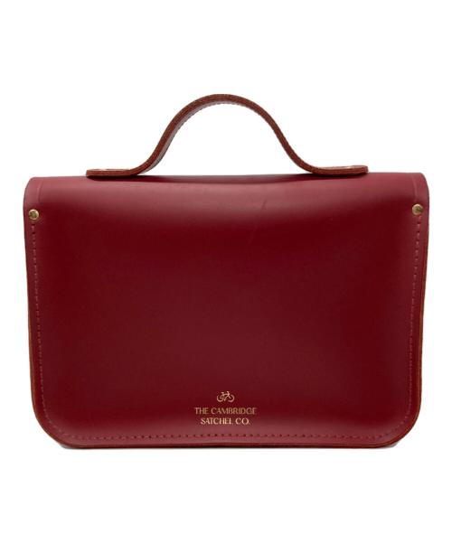 THE CAMBRIDGE SATCHEL Co.（ケンブリッジサッチェル）THE CAMBRIDGE SATCHEL CO. (ケンブリッジサッチェル) 2WAYバッグ レッドの古着・服飾アイテム