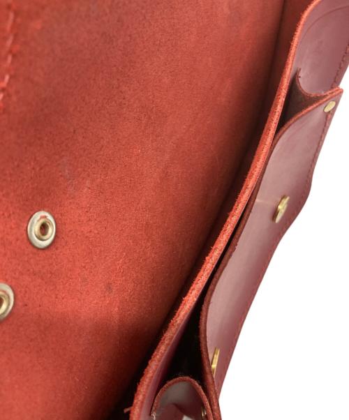 THE CAMBRIDGE SATCHEL Co.（ケンブリッジサッチェル）THE CAMBRIDGE SATCHEL CO. (ケンブリッジサッチェル) 2WAYバッグ レッドの古着・服飾アイテム