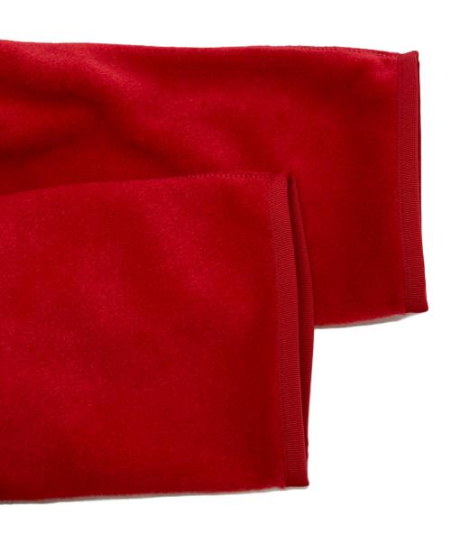 DANTON（ダントン）DANTON (ダントン) フリースカーディガン レッド サイズ:42の古着・服飾アイテム