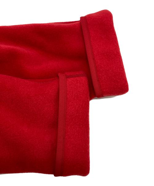 DANTON（ダントン）DANTON (ダントン) フリースカーディガン レッド サイズ:42の古着・服飾アイテム