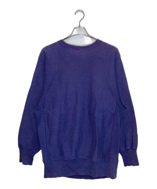 Champion REVERSE WEAVE（チャンピオン リバース ウィーブ）Champion REVERSE WEAVE (チャンピオン リバース ウィーブ) プリントスウェット パープル サイズ:XLの古着・服飾アイテム