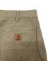 中古・古着 CarHartt (カーハート) ダック地ペインターショーツ ベージュ サイズ:36：5000円
