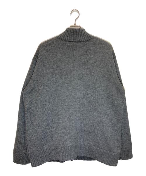 Schott（ショット）Schott (ショット) SKULL DRIVERS KNIT グレー サイズ:SIZE 2XLの古着・服飾アイテム