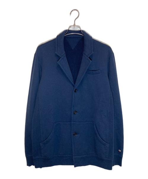 UNDERCOVER（アンダーカバー）UNDERCOVER (アンダーカバー) スウェット3Bジャケット ネイビー サイズ:2の古着・服飾アイテム