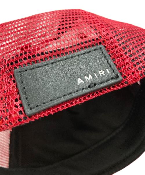 AMIRI（アミリ）AMIRI (アミリ) トラッカーキャップ レッド サイズ:-の古着・服飾アイテム