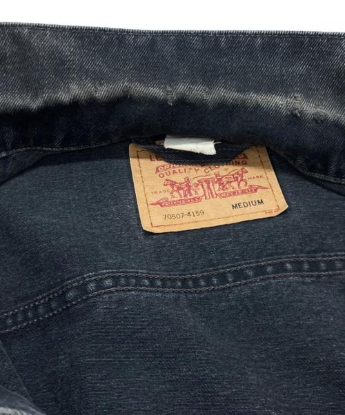 LEVI'S（リーバイス）LEVI'S (リーバイス) 70507-4159 デニムジャケット ブラック サイズ:Ⅿの古着・服飾アイテム