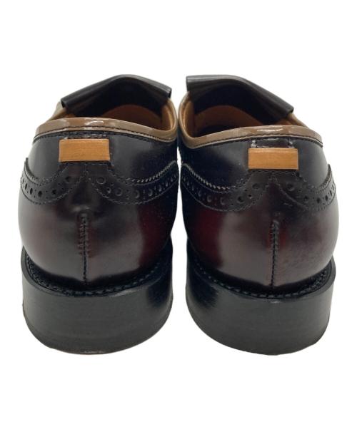 REGAL（リーガル）REGAL (リーガル) バックルデザインウイングチップローファー ブラウン サイズ:24.5の古着・服飾アイテム