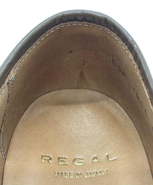 REGAL（リーガル）REGAL (リーガル) バックルデザインウイングチップローファー ブラウン サイズ:24.5の古着・服飾アイテム