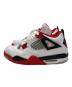 NIKE (ナイキ) AIR JORDAN 4 RETRO ホワイト×レッド サイズ:28cm：16000円