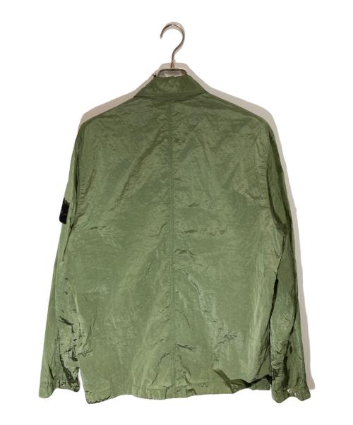 STONE ISLAND（ストーンアイランド）STONE ISLAND (ストーンアイランド) ナイロンメタルオーバーシャツ グリーン サイズ:XLの古着・服飾アイテム
