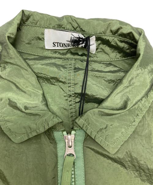 STONE ISLAND（ストーンアイランド）STONE ISLAND (ストーンアイランド) ナイロンメタルオーバーシャツ グリーン サイズ:XLの古着・服飾アイテム