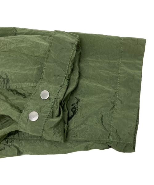 STONE ISLAND（ストーンアイランド）STONE ISLAND (ストーンアイランド) ナイロンメタルオーバーシャツ グリーン サイズ:XLの古着・服飾アイテム