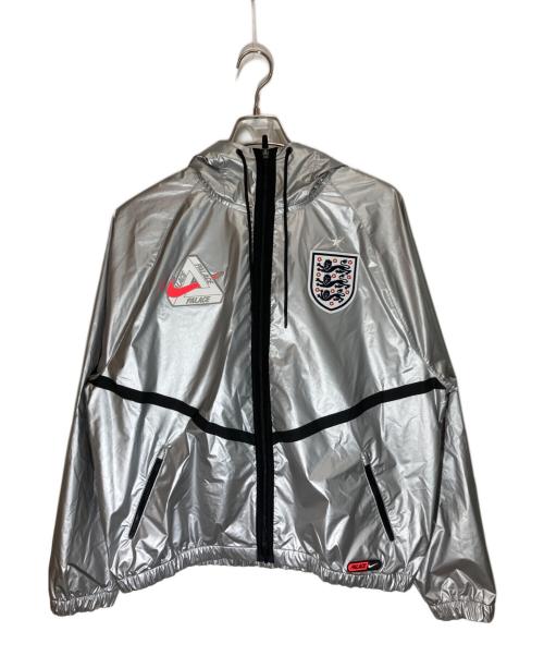 PALACE（パレス）PALACE (パレス) NIKE (ナイキ) Dri-FIT Academy アンセムジャケット シルバー サイズ:Lの古着・服飾アイテム