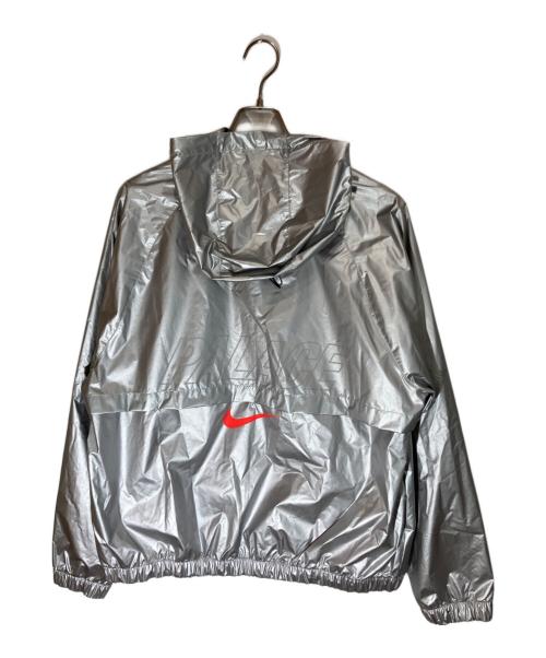 PALACE（パレス）PALACE (パレス) NIKE (ナイキ) Dri-FIT Academy アンセムジャケット シルバー サイズ:Lの古着・服飾アイテム