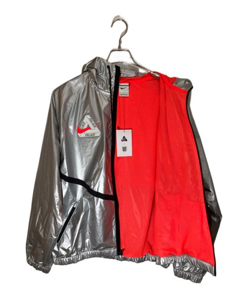 PALACE（パレス）PALACE (パレス) NIKE (ナイキ) Dri-FIT Academy アンセムジャケット シルバー サイズ:Lの古着・服飾アイテム