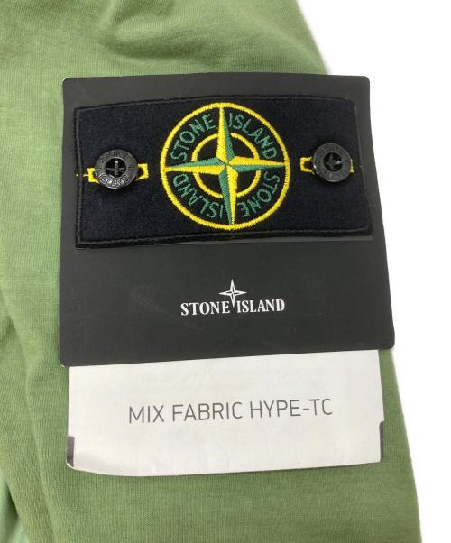 STONE ISLAND（ストーンアイランド）STONE ISLAND (ストーンアイランド) Mix Fabric Hype-TC ブルゾン グリーン サイズ:Lの古着・服飾アイテム