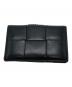 BOTTEGA VENETA (ボッテガベネタ) カセット フラップカードケース ブラック：25000円