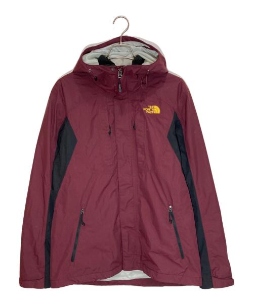 THE NORTH FACE（ザ ノース フェイス）THE NORTH FACE (ザ ノース フェイス) CINDER TRI JKT-RTO ブラック×ボルドー サイズ:Ⅿの古着・服飾アイテム