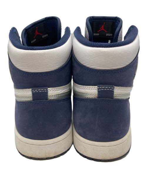 NIKE（ナイキ）NIKE (ナイキ) AIR JORDAN 1 HIGH OG CO JP ホワイト×ネイビー サイズ:27cmの古着・服飾アイテム