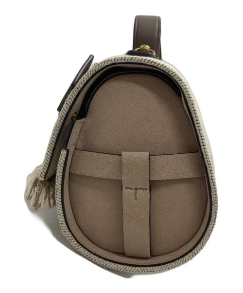 TORY BURCH（トリーバーチ）TORY BURCH (トリーバーチ) ブランケットダッフルショルダーバッグ グレー サイズ:-の古着・服飾アイテム