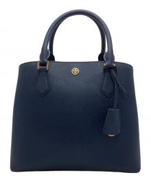 TORY BURCH（トリーバーチ）の古着「2WAYトートバッグ」｜ネイビー