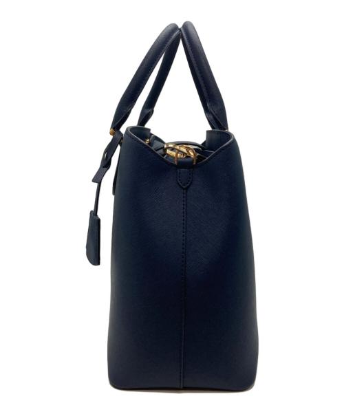 TORY BURCH（トリーバーチ）TORY BURCH (トリーバーチ) 2WAYトートバッグ ネイビー サイズ:-の古着・服飾アイテム