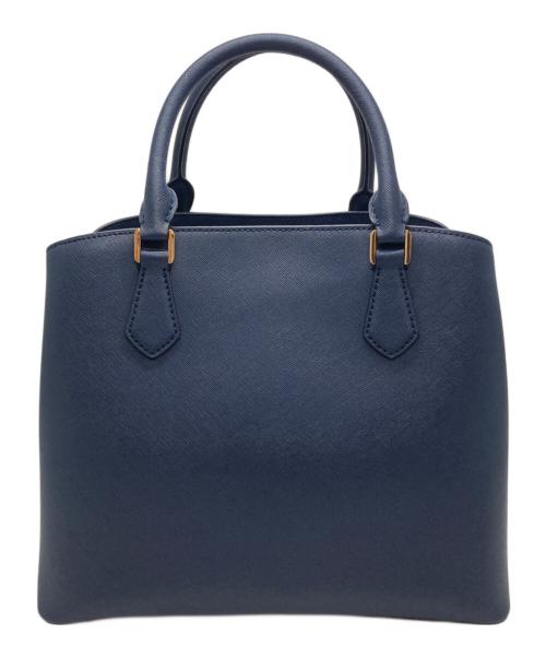 TORY BURCH（トリーバーチ）TORY BURCH (トリーバーチ) 2WAYトートバッグ ネイビー サイズ:-の古着・服飾アイテム