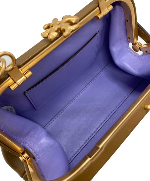 TORY BURCH（トリーバーチ）TORY BURCH (トリーバーチ) クレオミニバッグ ブラウンの古着・服飾アイテム