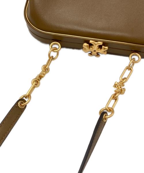 TORY BURCH（トリーバーチ）TORY BURCH (トリーバーチ) クレオミニバッグ ブラウンの古着・服飾アイテム