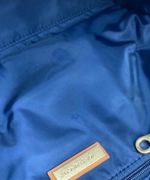 TORY BURCH（トリーバーチ）TORY BURCH (トリーバーチ) エラプリントトートバッグ ブルー サイズ:-の古着・服飾アイテム