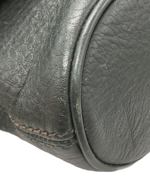 COACH（コーチ）COACH (コーチ) レザーショルダーバッグ グリーンの古着・服飾アイテム