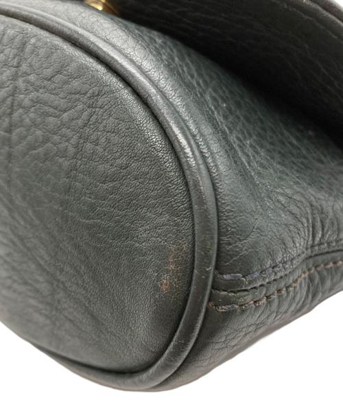 COACH（コーチ）COACH (コーチ) レザーショルダーバッグ グリーンの古着・服飾アイテム