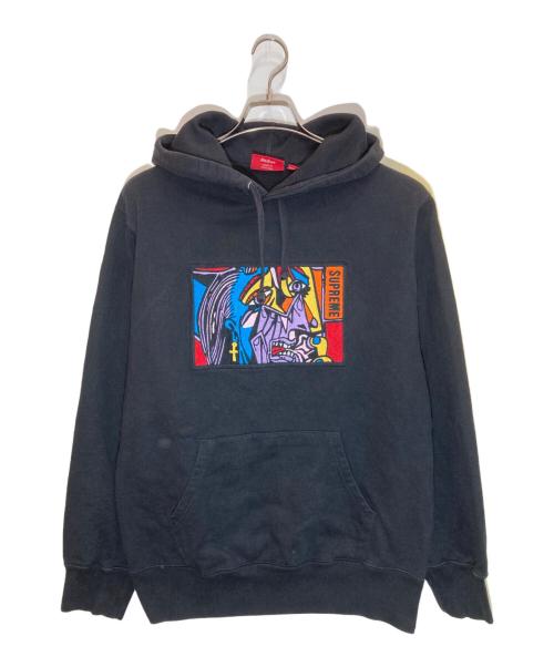 SUPREME（シュプリーム）Supreme (シュプリーム) CHAINSTITCH HOODED SWEATSHIRT ブラック サイズ:Ⅿの古着・服飾アイテム
