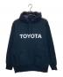 YEN TOWN MARKET（エンタウンマーケット）の古着「TOYOTA LOGO Hoodie」｜ブラック