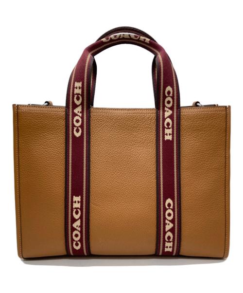 COACH（コーチ）COACH (コーチ) スミストートバッグ ブラウンの古着・服飾アイテム