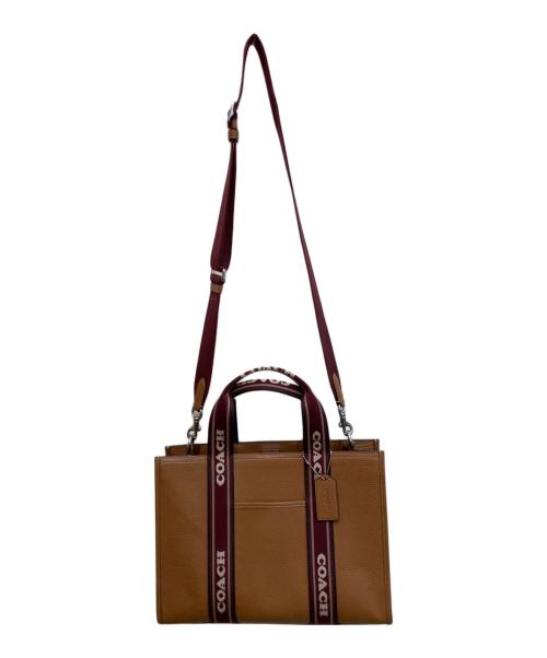 COACH（コーチ）COACH (コーチ) スミストートバッグ ブラウンの古着・服飾アイテム