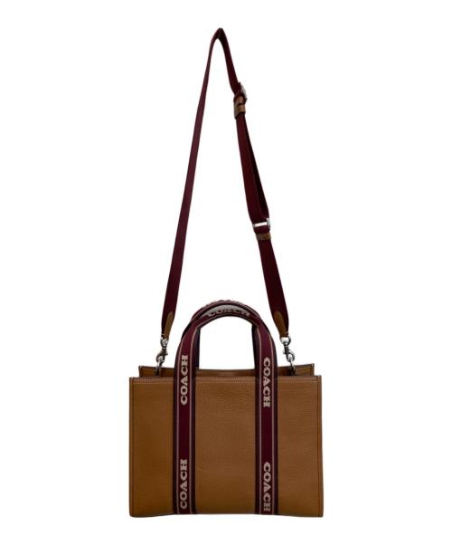 COACH（コーチ）COACH (コーチ) スミストートバッグ ブラウンの古着・服飾アイテム