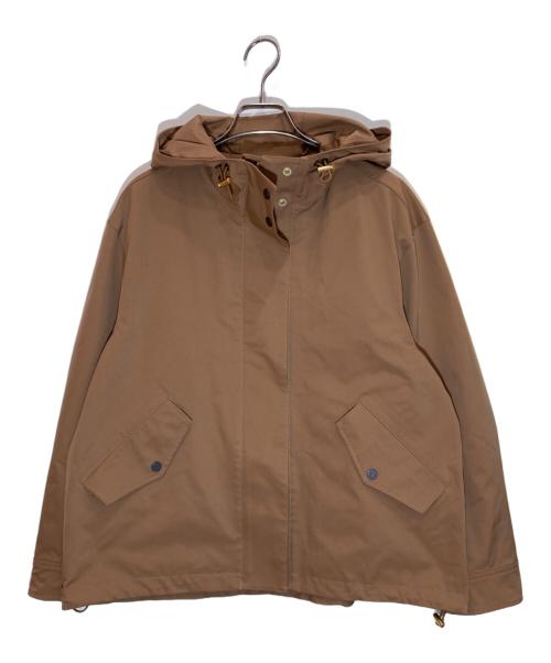 23区（ニジュウサンク）23区 (ニジュウサンク) ブライトツイル マウンテンパーカー ブラウン サイズ:SIZE M (38)の古着・服飾アイテム