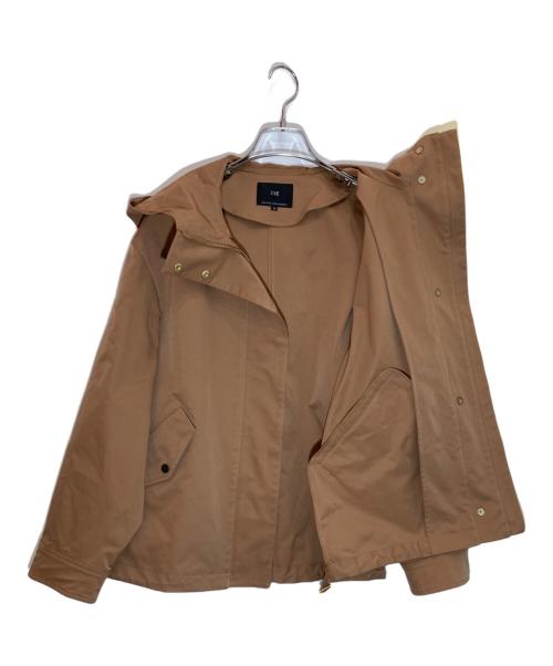 23区（ニジュウサンク）23区 (ニジュウサンク) ブライトツイル マウンテンパーカー ブラウン サイズ:SIZE M (38)の古着・服飾アイテム