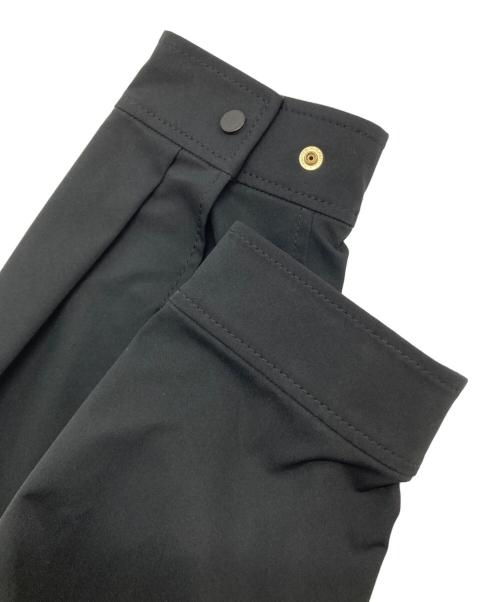 23区（ニジュウサンク）23区 (ニジュウサンク) ブライトツイル マウンテンパーカー ブラック サイズ:SIZE M (38)の古着・服飾アイテム