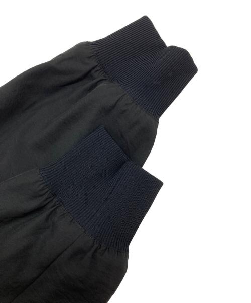 23区（ニジュウサンク）23区 (ニジュウサンク) シアーブルゾン ブラック サイズ:SIZE M (38)の古着・服飾アイテム